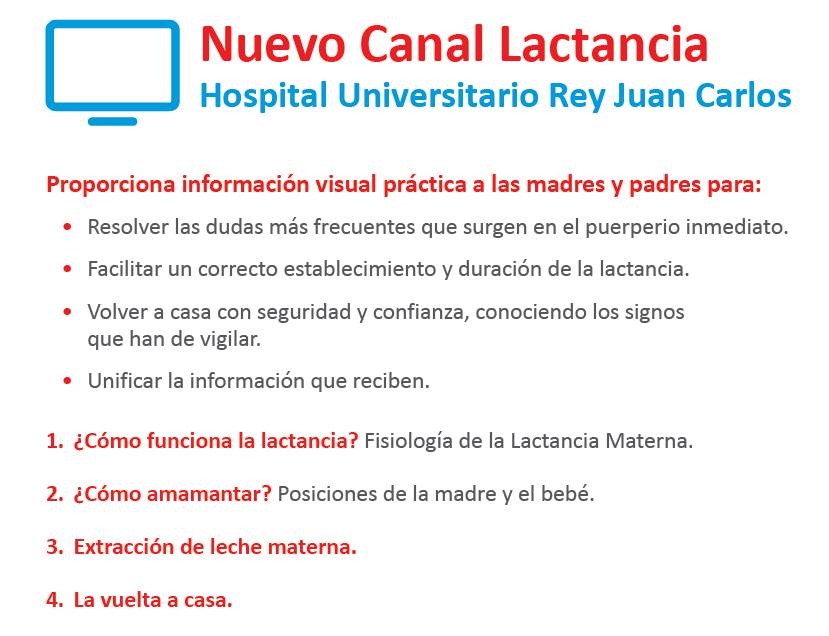 CANAL LACTANCIA HURJC