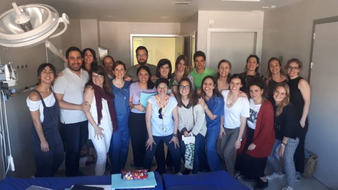 2019 06 10 Organizadores y participantes en el curso