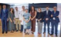 De izda a dcha, Miguel de Foronda, Jimena Lapuerta, Ramón Polo, Dr. José Zapatero, Dra. Pilar Samper, Marta del Olmo, Almudena Quintana, Dr. Jorge Short y Ángel Blanco