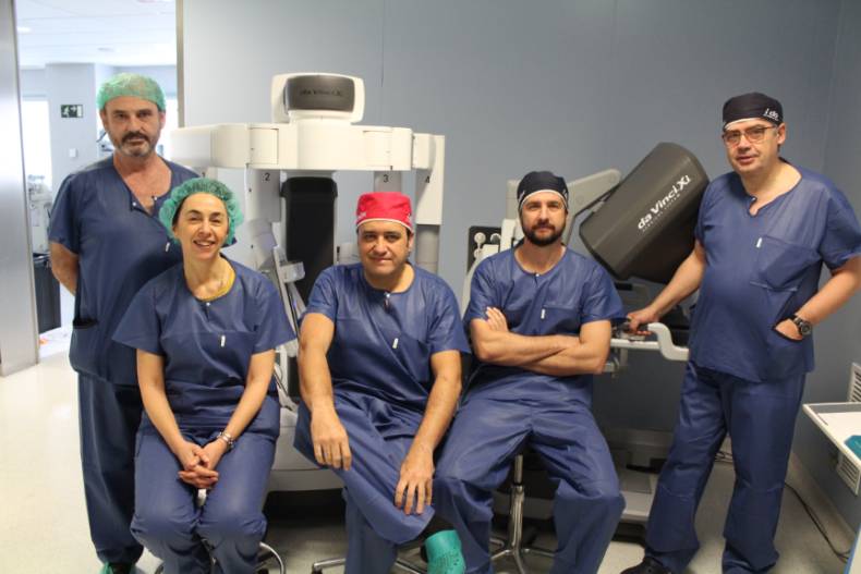 2018 03 21 De izda. a dcha, los doctores Muguruza, Noguero, Alías, Sánchez Encinas y Gutiérrez