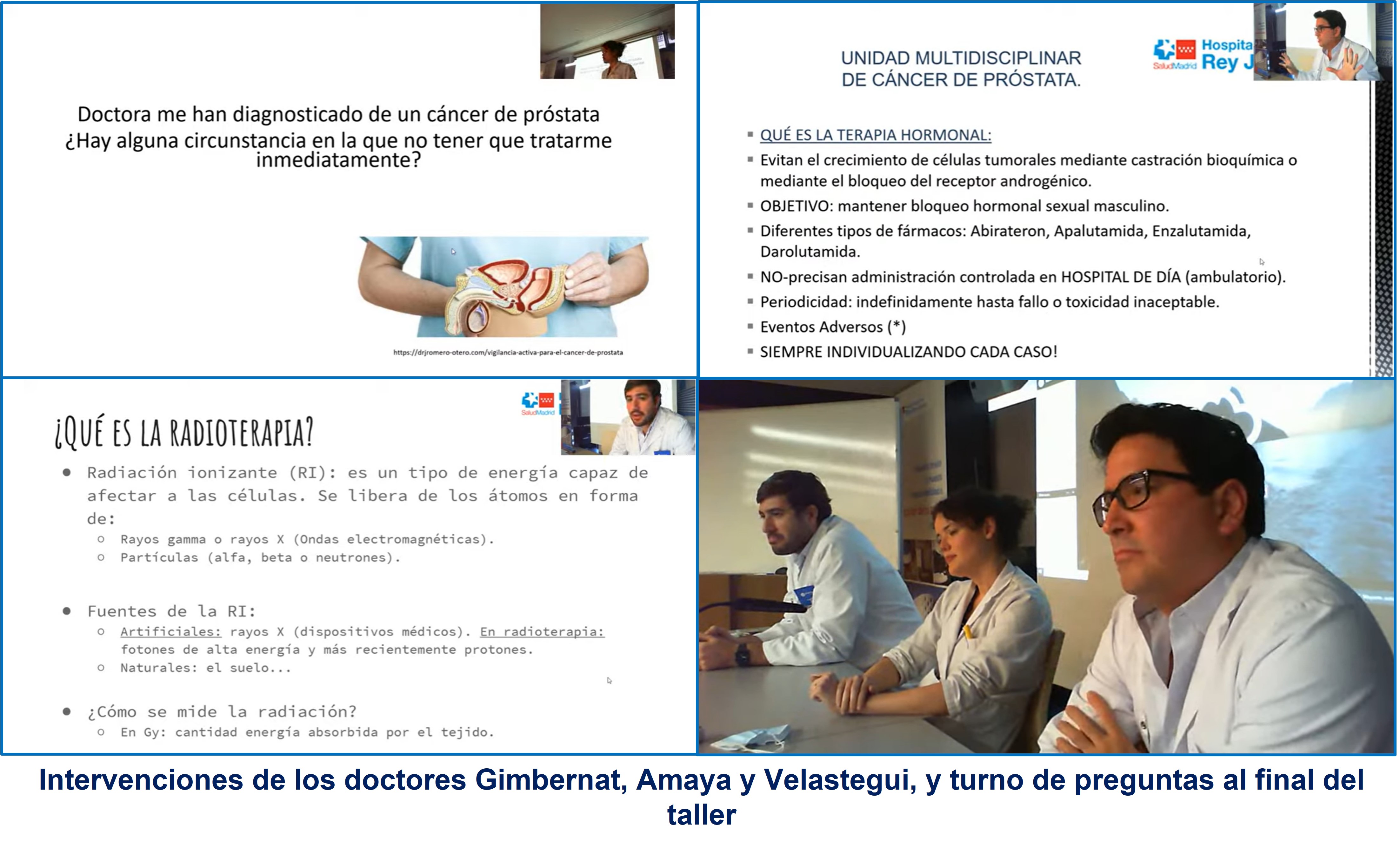2022 12 16 Intervenciones de los doctores Gimbernat, Amaya y Velastegui, y turno de preguntas al final del taller