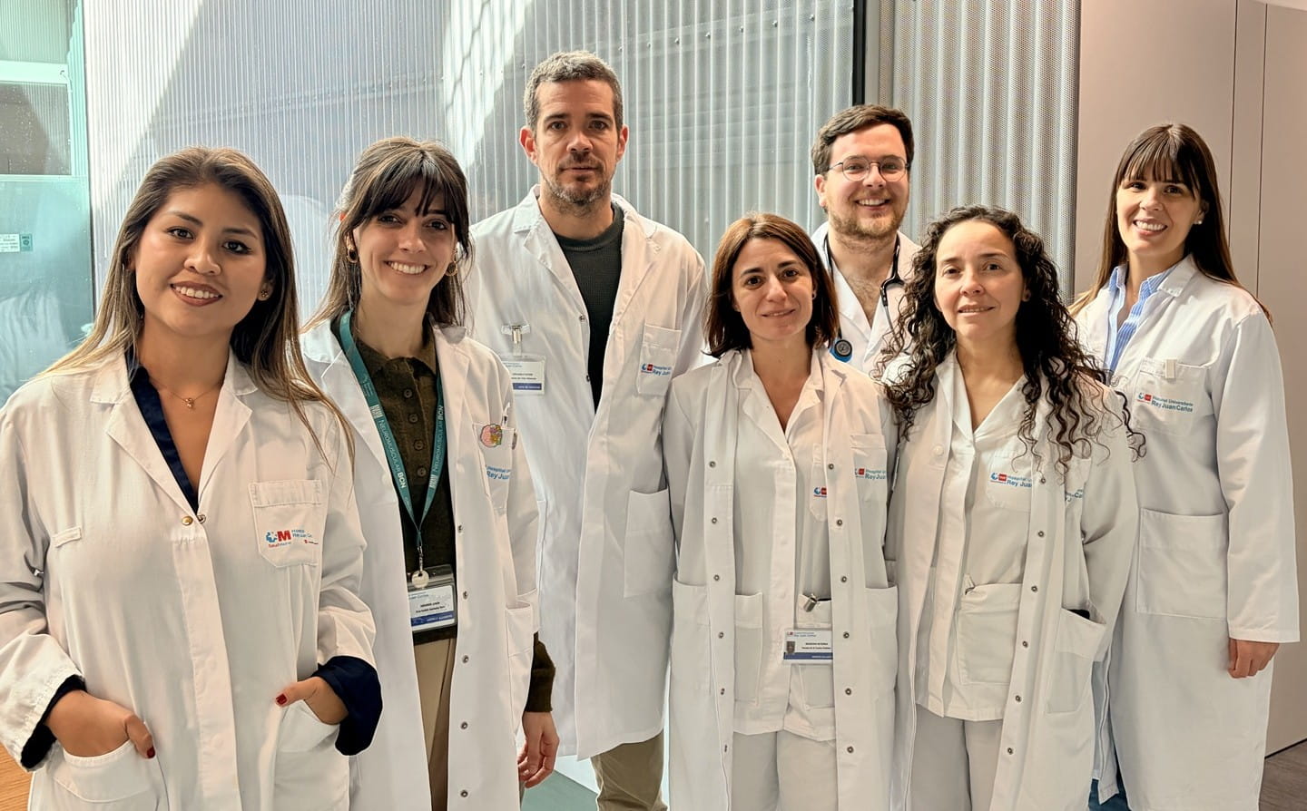 Equipo de la Unidad de ELA y Enfermedades Neuromuscular del HURJC
