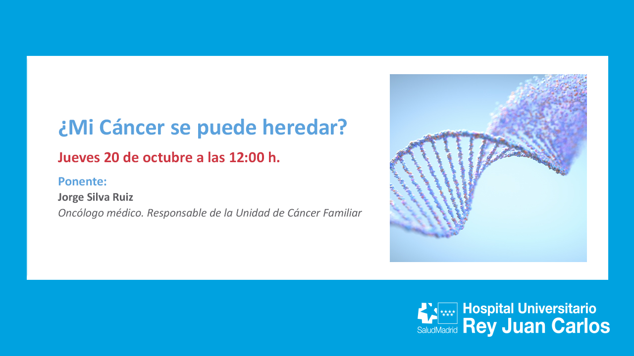 Youtube 1280x720 Jornada cancer HURJC. Este enlace se abrirá en una ventana nueva