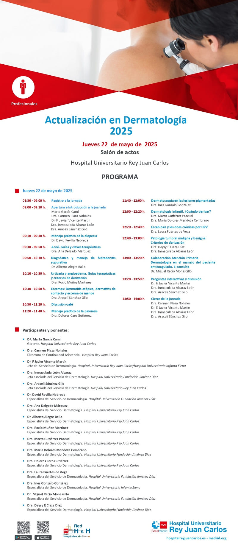 Jornada de Actualización en Dermatología para AP