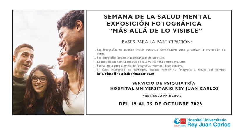 Semana de la Salud Mental. Exposición fotográfica "Más allá de lo visible"