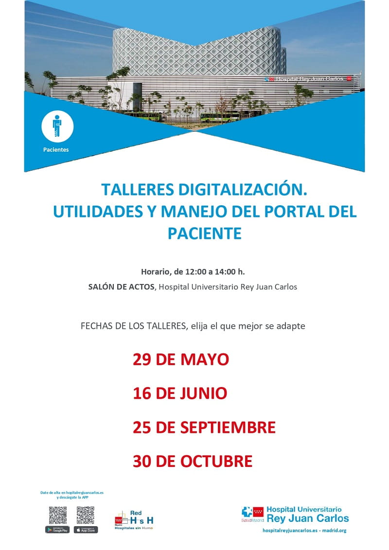 Taller de digitalización, utilidades y manejo del portal del paciente