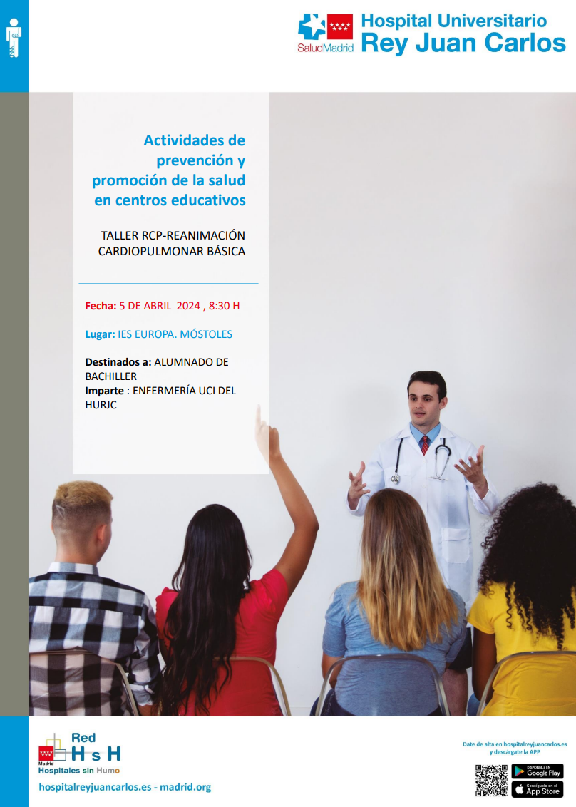TALLER RCP-REANIMACIÓN CARDIOPULMONAR BÁSICA